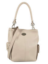 Bucket Bag Vesuvio Leder Mac douglas Beige vesuvio MEGVES-S