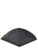 Porte-monnaie Foulonne Cuir Yves renard Noir foulonne 29367