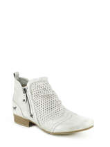 Boots Mustang Blanc boots / bottines 1176504