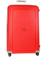 Harde Reiskoffer S'cure Samsonite Rood s'cure 10U004