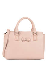 Sac Trapze Mademoiselle Candice Cuir Lancaster Rose mademoiselle candice 57314PBG