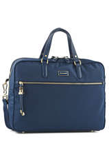 Documententas 2 Compartimenten + Pc 15'' Samsonite Blauw karissa 60N005