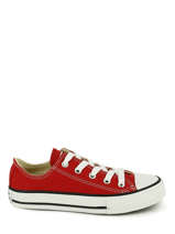 Chuck taylor all star ox red sneakers youth -CONVERSE-vue-porte