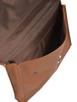 Longchamp Le foulonn Aktetas Bruin-vue-porte