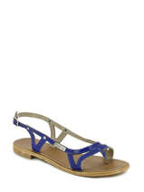 Sandales Les tropeziennes Bleu sandales / nu-pieds ISATIS