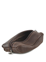 Porte-monnaie Cuir Francinel Marron bilbao 47969-vue-porte