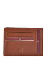 Porte-cartes Cuir Hexagona Marron soft 227531
