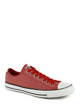 Chuck Taylor All Star Ox Converse Rouge baskets mode 155400C