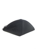 Portemonnee Leder Yves renard Zwart foulonne 20367