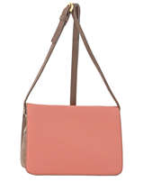 Cross Body Tas Multipelle Leder Neuville Roze multipelle M0163-16