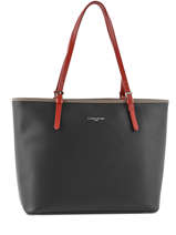 Sac Port paule Smooth Cuir Lancaster Noir smooth 8