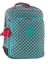 Sac  Dos 2 Compartiments + Pc 15'' Kipling Multicolore back to school 6666