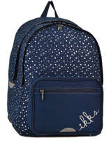 Sac  Dos Ikks Bleu st germain des pres 63822