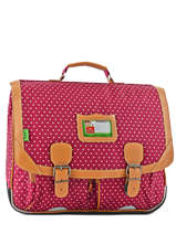 Cartable 2 Compartiments Tann's Violet les chics filles 41254