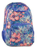 Sac  Dos 2 Compartiments Roxy Bleu backpack JBP03400