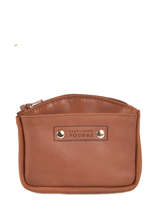 Portemonnee Leder Foures Bruin baroudeur 9104