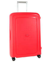 Valise Rigide S'cure Samsonite Rouge s'cure 10U001