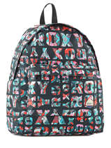 Sac  Dos 1 Compartiment Roxy Gris back to school RJBP3538