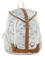 Sac  Dos 1 Compartiment Roxy Blanc back to school soul RJBP3539
