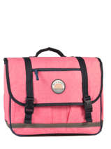 Cartable 2 Compartiments Rip curl Rose solid LBPMX4