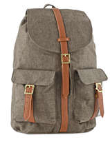 Rugzak 1 Compartiment + Pc 15'' Herschel Grijs classics 10233