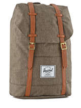 Sac  Dos Retreat 1 Compartiment + Pc 15'' Classics Herschel Gris classics 10066