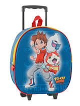 Sac  Dos  Roulettes Yokai watch Bleu super 12429WEF