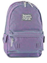 Rugzak 1 Compartiment Superdry Violet backpack woomen G91001DP