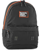 Sac  Dos 1 Compartiment Superdry Noir backpack men M91010DP