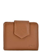Portefeuille Cuir Nathan baume Marron nathan 1932 960009N