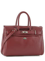 Handtas Vesuvio Leder Mac douglas Rood vesuvio PYLVES-X