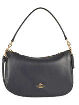 Schoudertas Chelsea Leder Coach Violet chelsea 56819