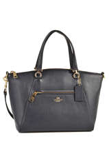 Sac Trapze Prairie Cuir Coach Violet prairie 58874