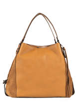 Shoppingtas Edie Leder Coach Bruin edie 57647