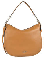 Schoudertas Chelsea Hobo 32 Leder Coach Bruin chelsea 58036