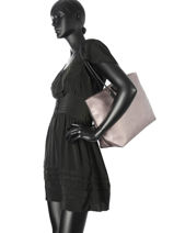 Sac Cabas Maya Lancaster Rouge maya 20-vue-porte