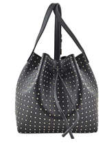 Sac Bandoulire Pur Studs Cuir Lancaster Noir pur studs 528-52