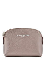 Portemonnee Leder Lancaster Goud intemporelle 25