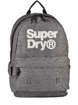 Sac  Dos 1 Compartiment Superdry Gris backpack men M91003DP