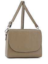 Cross Body Tas Caviar Leder Milano Bruin caviar CA17068