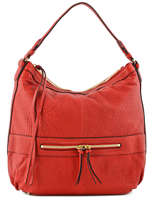 Sac Besace Midday Bubble Cuir Gerard darel Rouge bubble DFS02403