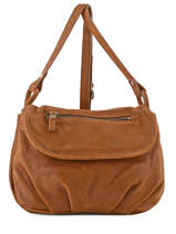 Cross Body Tas Vintage Leder Nat et nin Bruin vintage JEN
