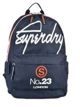 Sac  Dos 1 Compartiment Superdry Bleu backpack men M91001DP