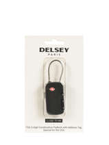 Cadenas Delsey Noir travel necessities 3940220