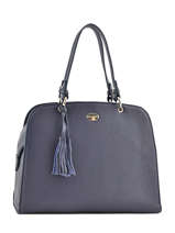 Shoppingtas Vesuvio Leder Mac douglas Blauw vesuvio FLOVES-M