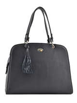 Sac Shopping Vesuvio Cuir Mac douglas Noir vesuvio FLOVES-M