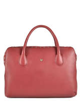Handtas Classic Line Leder La pomme de loveley Rood classic line B15-12EX