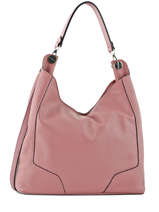 Besace Caviar Cuir Milano Rose caviar CA1605