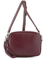 Sac Bandoulire Caviar Cuir Milano Violet caviar CA160613