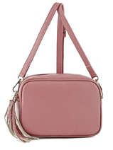 Cross Body Tas Caviar Leder Milano Roze caviar CA160613